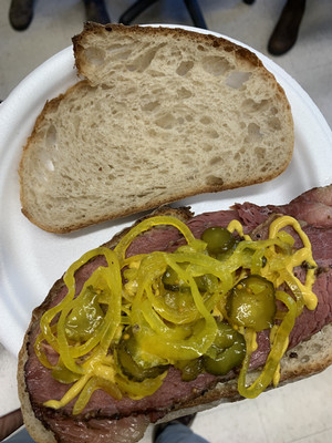 Beef Brisket Sandwich